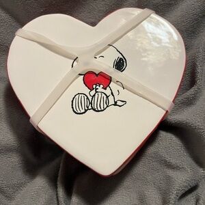 Rae Dunn Peanuts Heart-Shaped coasters